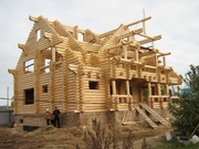 Строительство деревянных домов,  саун,  бань,  кафе,  ресторан и беседок.