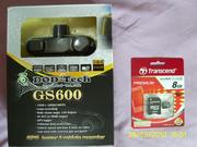 Автомобильный видеорегистратор DOD GS600.  Full HD 1920x1080,  GPS.